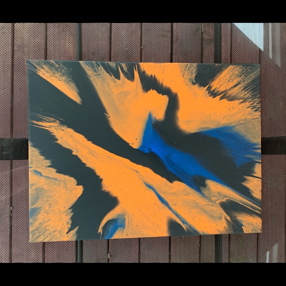12” x 16” Spin Art